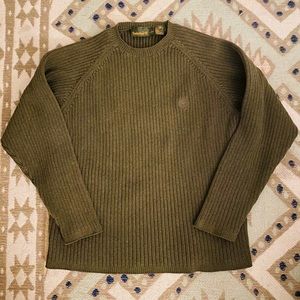 Men’s Size Large Green Timberland Sweater